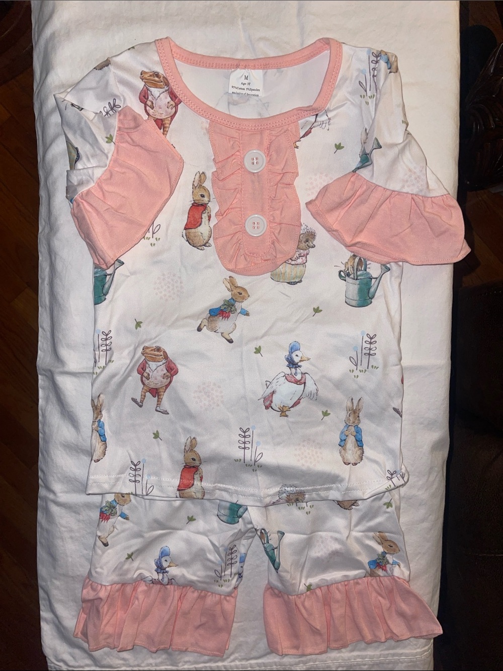 Two Piece Set featuring our Favorite Children’s Animal Characters.